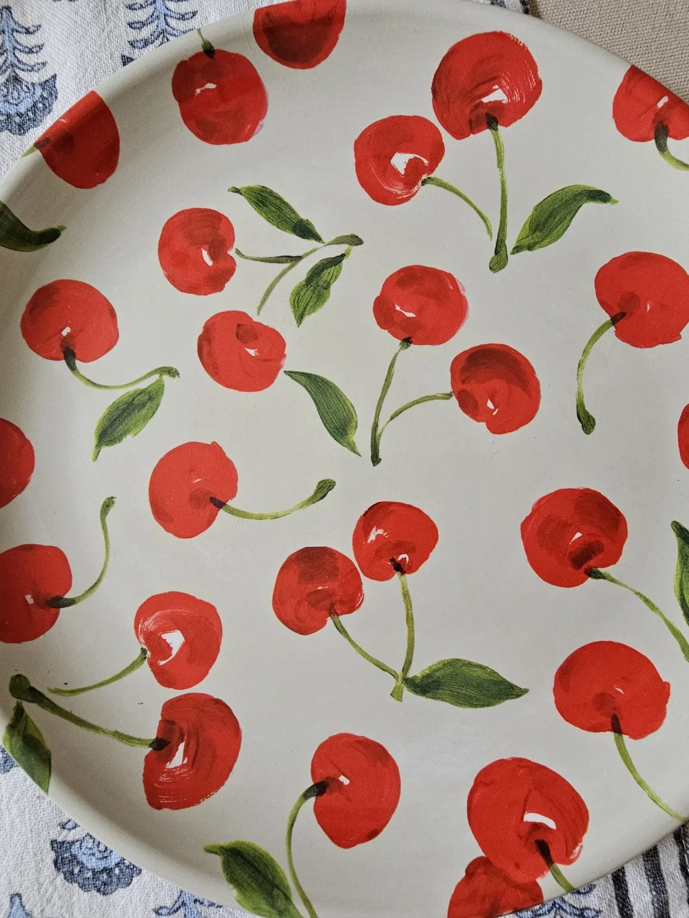 NWT: Set of Cupcakes & Cashmere Cherries Melamine Tray and 4 Plates